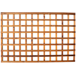Square Trellis Flat Topped Fence Panel
