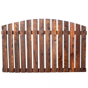 Curved Pailing Fence Panel